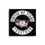 Canvas PATCH OF HONORS UNITED WE STAND TOGETHER