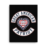 Canvas PATCH OF HONORS GREAT AMERICAN PATRIOT