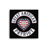 Canvas PATCH OF HONORS GREAT AMERICAN PATRIOT