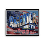 Canvas Greetings From America Love it! Monuments