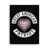 Canvas PATCH OF HONORS GREAT AMERICAN PATRIOT