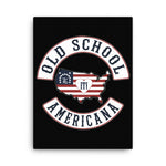 Canvas PATCH OF HONORS OLD SCHOOL AMERICANA