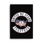 Canvas PATCH OF HONORS UNITED WE STAND TOGETHER