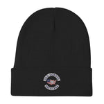 Embroidered Beanie Patch of Honors Old School Americana