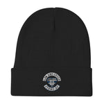 Embroidered Beanie Patch of Honors Land and Order Stand Up