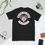 Short-Sleeve Unisex T-Shirt Patch of Honors Support Our Troops Sacrifice