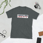Short-Sleeve Unisex T-Shirt America Love it! Americana Style