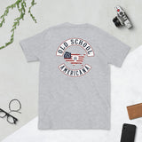 Short-Sleeve Unisex T-Shirt Patch of Honors Old School Americana