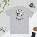 Short-Sleeve Unisex T-Shirt  Patch of Honors Made in America Greatness