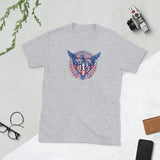 Short-Sleeve Unisex T-Shirt America Heart Eagle