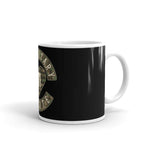 Black glossy mug Patch of Honors U.S. Military Salute